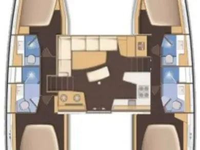 Alquiler de barcos Marina (Ciudad) barato de Lagoon 40