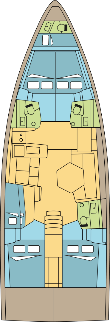 Alquiler de barcos Seget Donji barato de Dufour 48