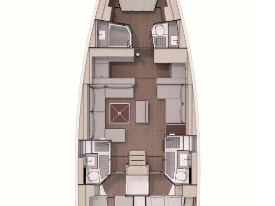 Alquiler Velero Dufour con o sin  título de navegación