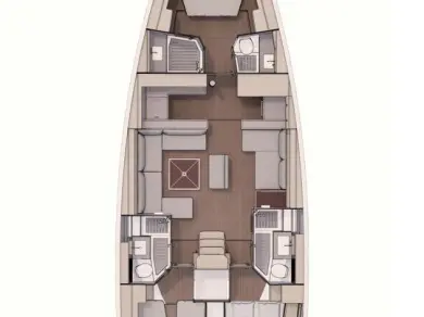 Alquiler Velero Dufour con o sin  título de navegación