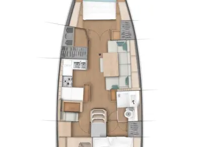 Jeanneau Sun Odyssey 440 de alquiler a Road Town