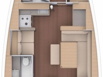 Alquiler Velero Dufour con o sin  título de navegación