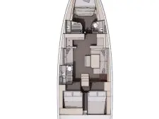 Alquiler Velero Dufour con o sin  título de navegación