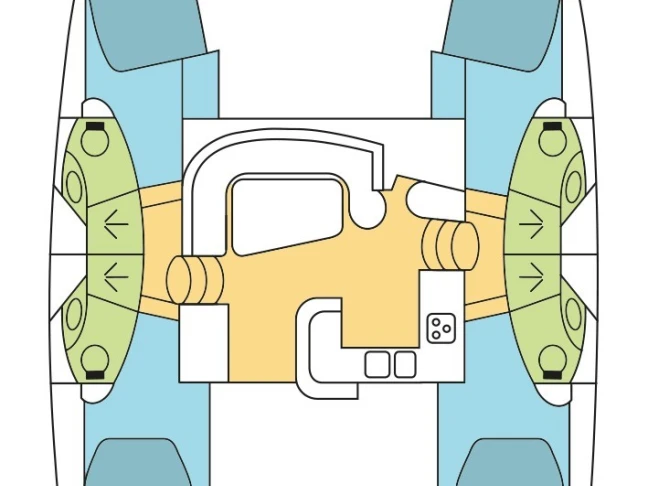 Alquiler de barcos Parish of Saint George barato de Leopard 46 - 4 cab.