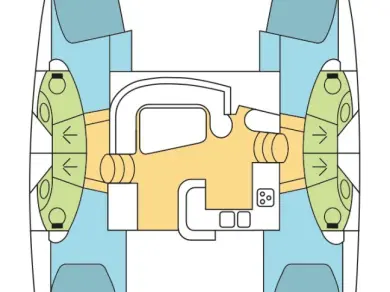 Alquiler de barcos Parish of Saint George barato de Leopard 46 - 4 cab.