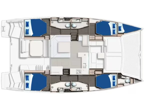 Alquiler de barcos Road Town barato de Leopard 45