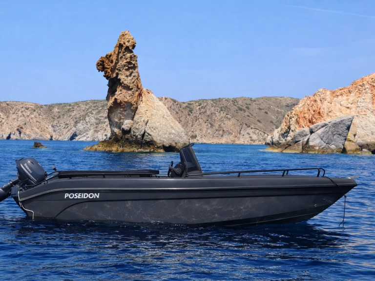 Alquiler Lancha Poseidon con o sin  título de navegación