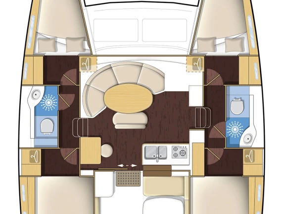 Alquiler de Lagoon Lagoon 380 S2 en Gouviá