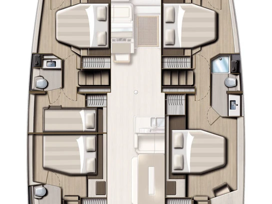 Alquiler de Catamarán, con o sin patrón Bali Marsh Harbour