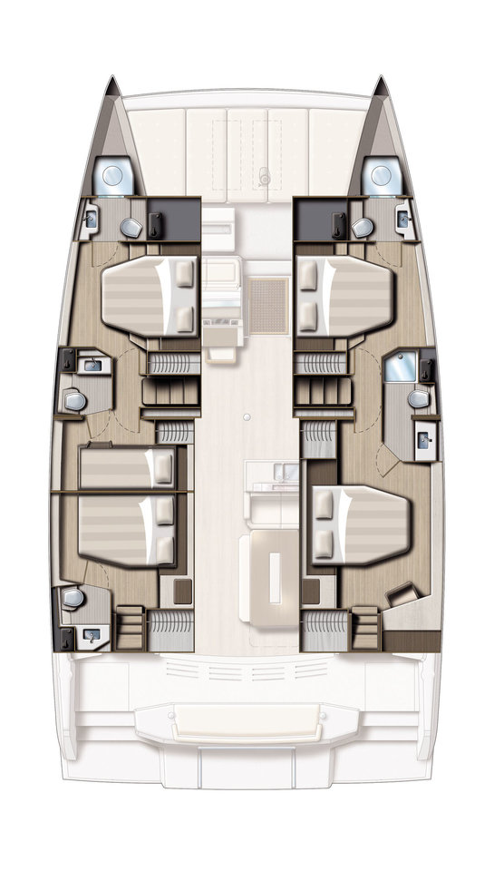 Alquiler de Catamarán, con o sin patrón Bali Marsh Harbour