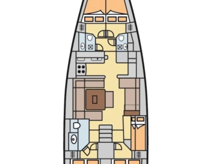 Alquiler de barcos Fethiye barato de Dufour 500 Grand Large