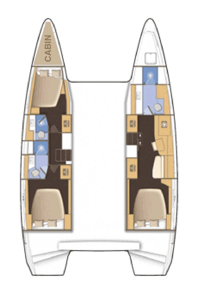 Alquiler de barcos Road Town barato de Lagoon 42