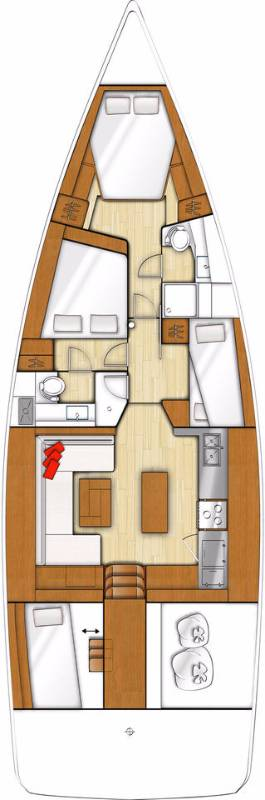 Alquiler de embarcaciones Bénéteau Sense 50 enJezera en Samboat