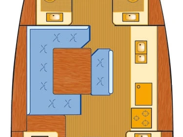 Alquiler de Velero, con o sin patrón Jeanneau Punat