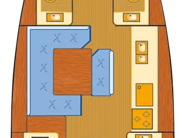 Alquiler de Velero, con o sin patrón Jeanneau Punat