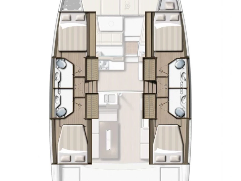 Alquiler Catamarán en Trogir - Bali Bali 4.2