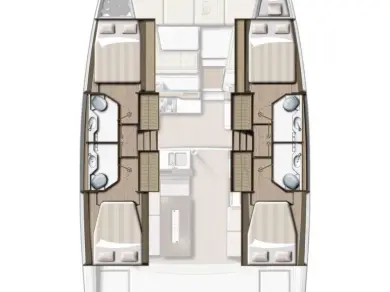 Alquiler Catamarán en Trogir - Bali Bali 4.2