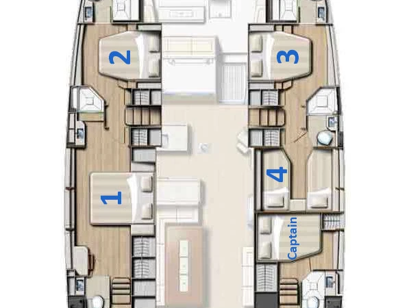 Alquiler de Bali Bali 5.4 en Salerno