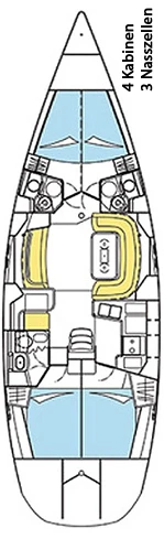 Alquiler Velero Jeanneau con o sin  título de navegación