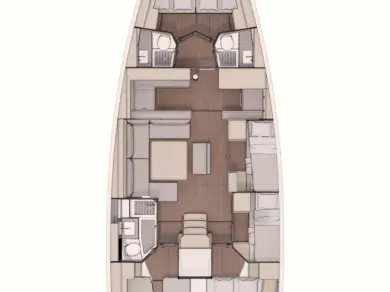 Alquiler de barcos Seget Donji barato de Dufour 530