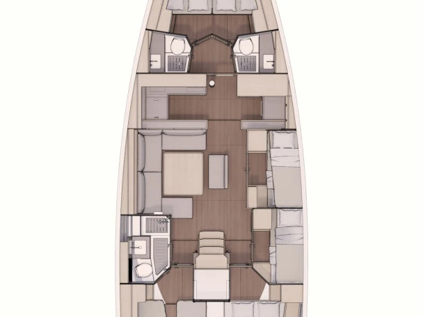 Alquiler Velero en Seget Donji - Dufour Dufour 530