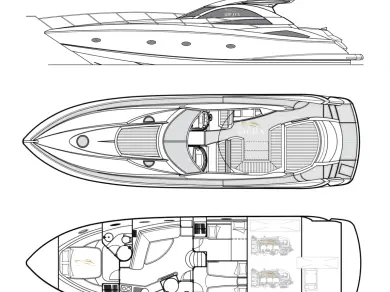 Alquiler Yate de lujo Sunseeker con o sin  título de navegación