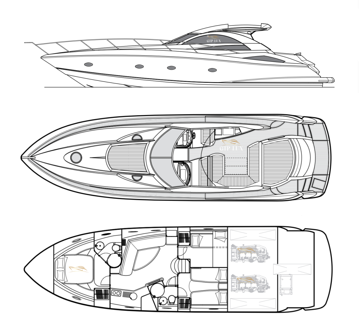 Alquiler Yate de lujo en Torrevieja - Sunseeker Portofino 53