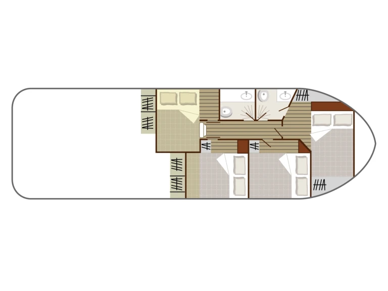 Alquiler de embarcaciones Nicols Yacht Nicols Sedan 1170 enLe Somail en Samboat