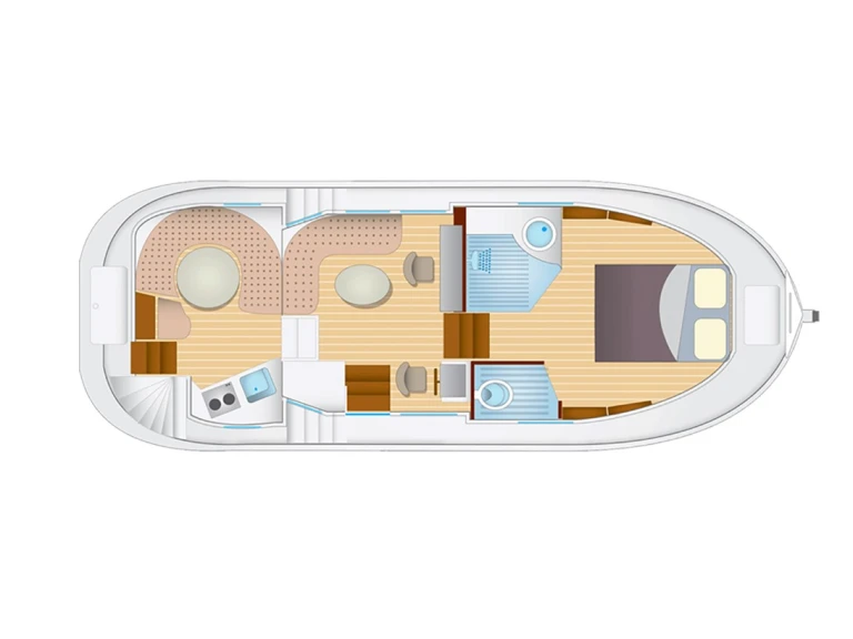 Alquiler Casa flotante en Lattes - Pénichette Pénichette 1022 FB