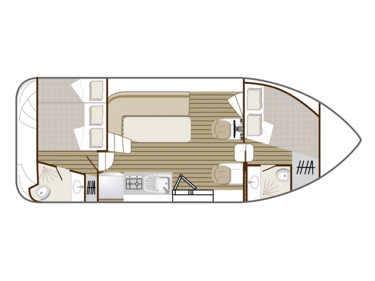 Nicols Yacht Nicols Confort 900 DP de alquiler a Sablé-sur-Sarthe