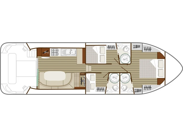 Alquiler Lancha en Saverne - Nicols Yacht Nicols Estivale Sixto +