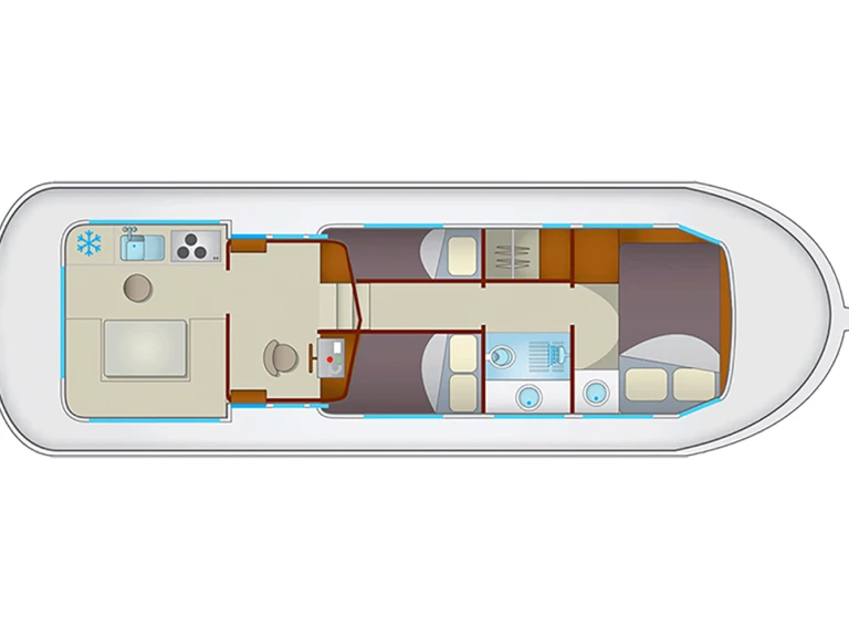 Alquiler de embarcaciones Pénichette Pénichette 1107 W enLutzelbourg en Samboat