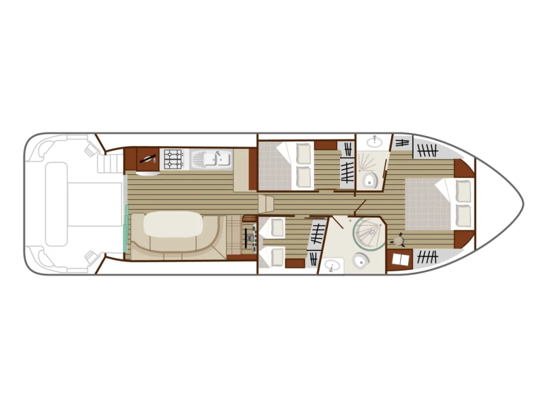 Alquiler Lancha en Kisköre - Nicols Yacht Nicols Estivale Sixto +