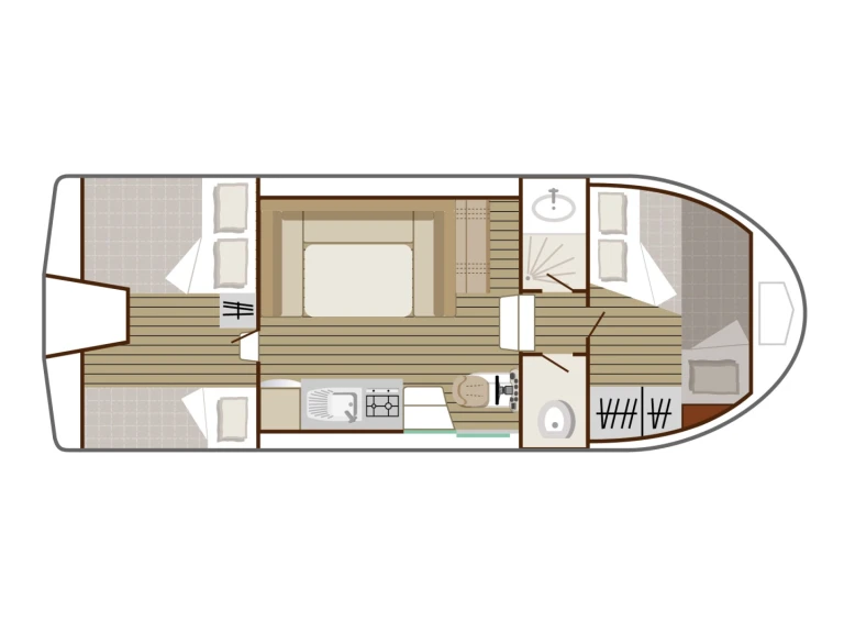 Alquiler de embarcaciones Nicols Yacht Nicols Riviera 920 enSucé-sur-Erdre en Samboat