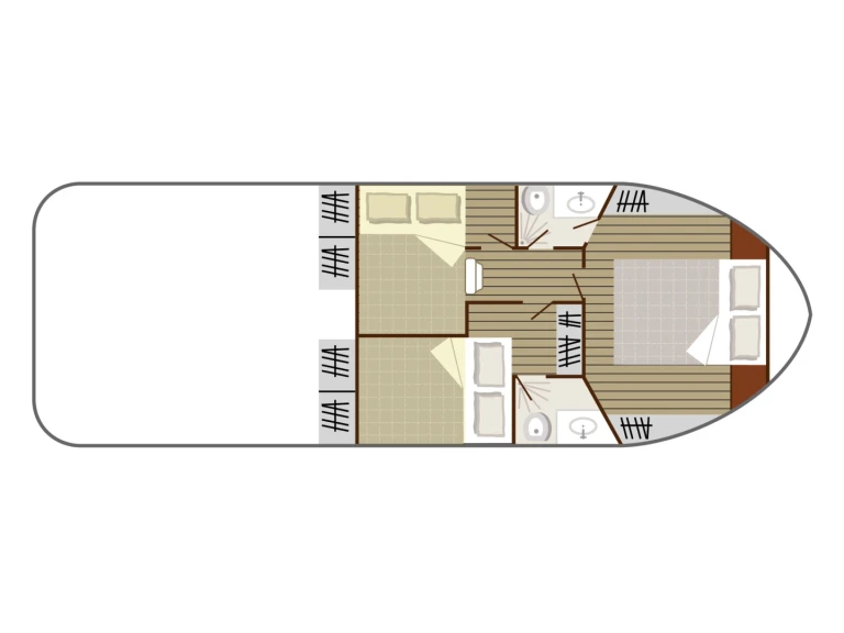 Alquiler de Nicols Yacht Nicols Sedan 1010 en Port-sur-Saône