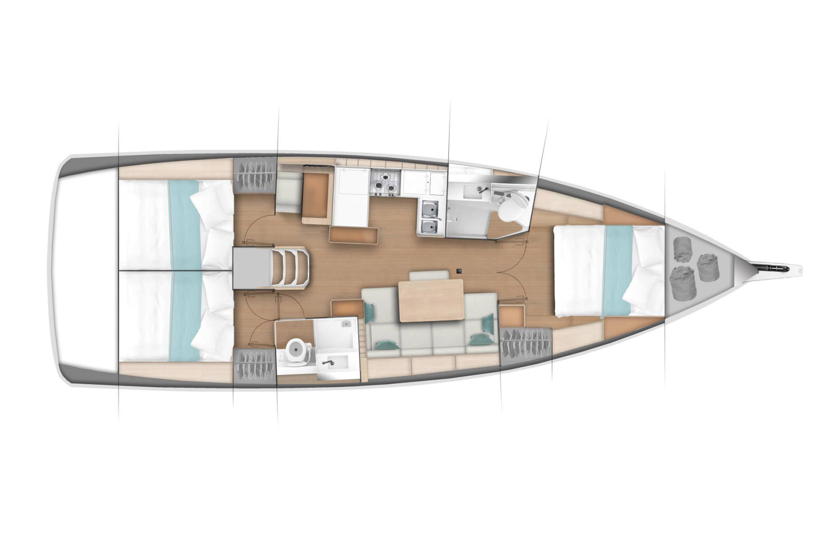 Alquiler Velero en Punat - Jeanneau Sun Odyssey 440