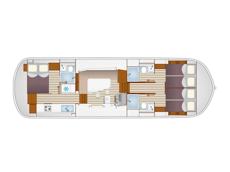 Alquiler de barcos Nieuw-Loosdrecht barato de Pénichette Neo 3
