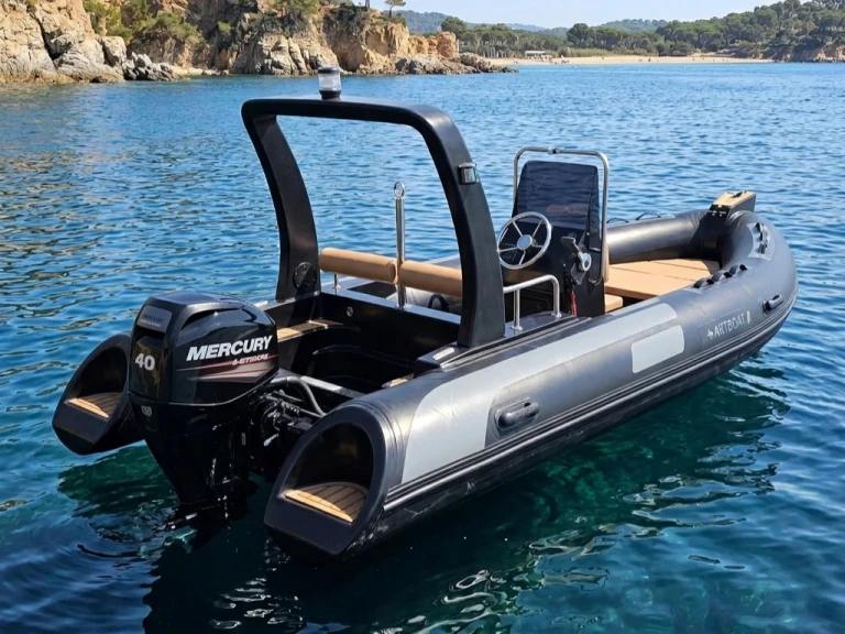 Alquiler de artboat RIB 500 en Portoferraio Port