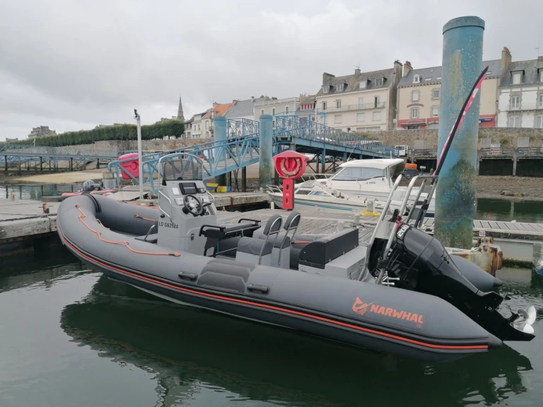 Alquiler Neumática Narwhal con o sin  título de navegación