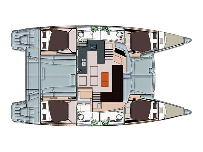 Alquiler Sant Antoni de Portmany - Fountaine Pajot Helia 44 en SamBoat