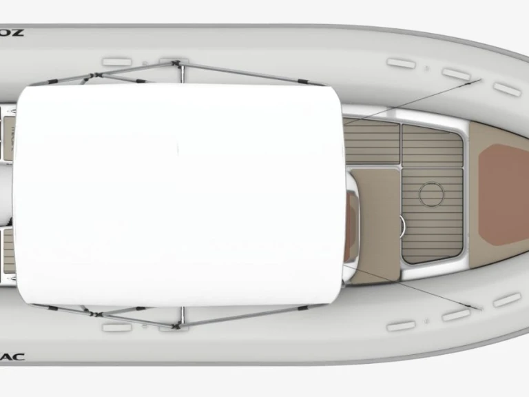Alquiler Neumática Zodiac con o sin  título de navegación