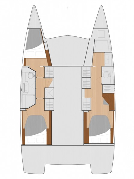Alquiler Catamarán Fountaine Pajot con o sin  título de navegación