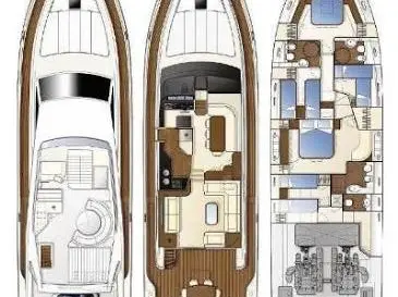 Alquiler de Ferretti Ferretti Yachts 681 en Split