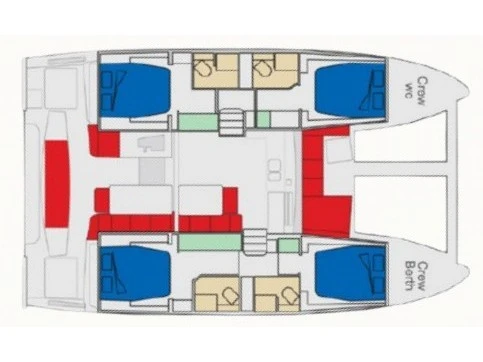 Alquiler de barcos Salerno barato de Lagoon 43