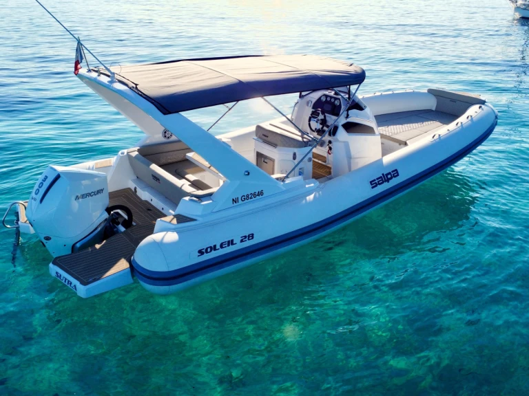 Salpa Salpa Soleil 28 de alquiler a Juan-les-Pins