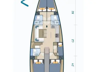 Velero para alquilar Kaštela al mejor precio