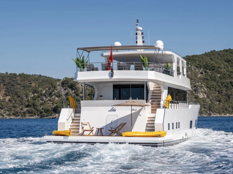 Custom Made Lila Trawler de alquiler a Fethiye