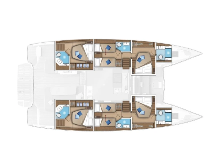 Alquiler de embarcaciones Lagoon Lagoon 55 enOlbia en Samboat