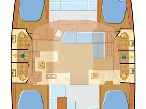 Alquiler de embarcaciones Fountaine Pajot Astrea 42 enRogoznica en Samboat