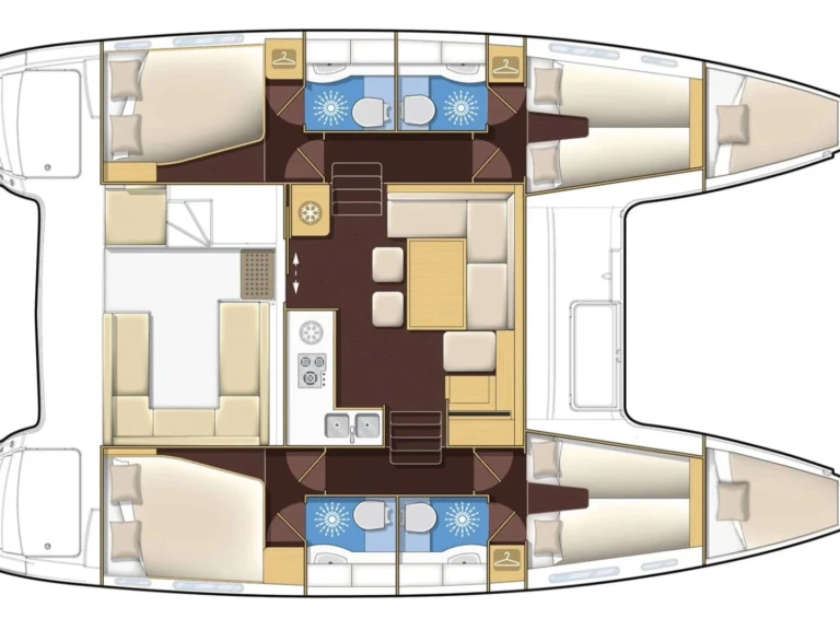 Alquiler Catamarán en Álimos - Lagoon Lagoon 400 S2